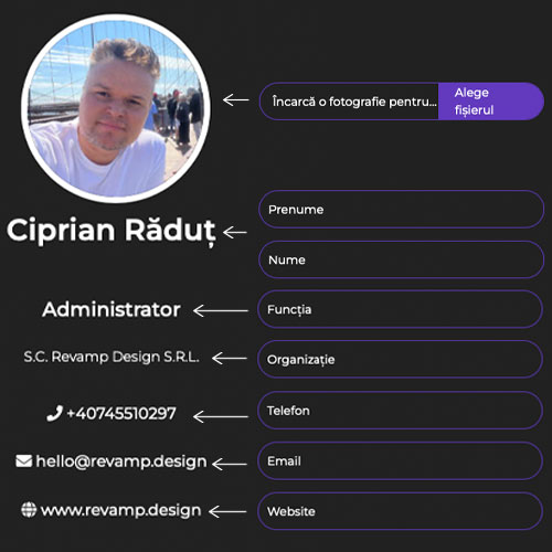 Carte de vizită smart - imagine 5